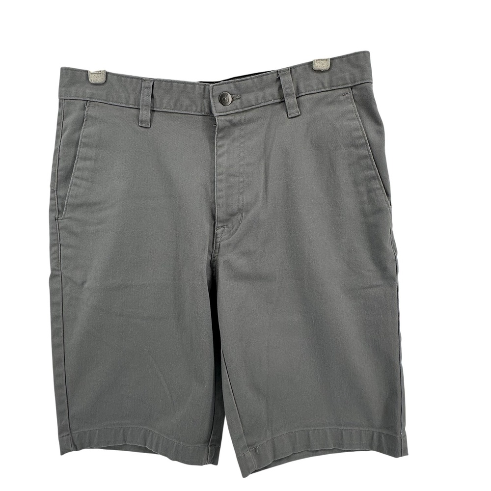 Volcom Chino‎ Shorts Mens 32 Gray Skater Punk Outdoor Surf